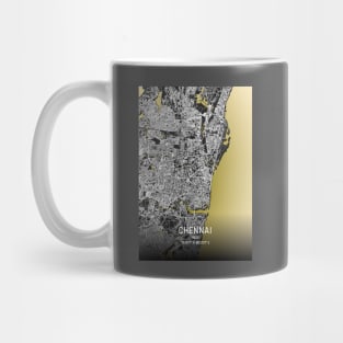 Chennai city map Mug